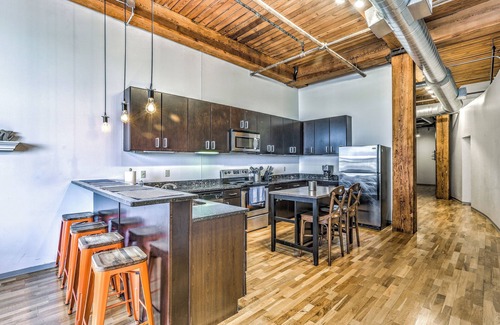 Downtown West Apartment | Sleep 8 DWTN Loft-Walk to Convention Ctr & Sights