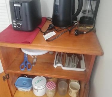 Hamilton Apartment | Sleepout with bathroom and mini kitchenette