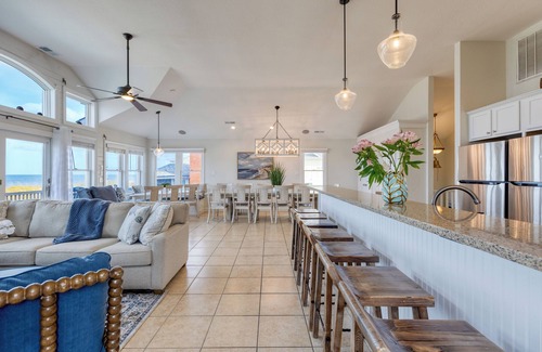 Kill Devil Hills House | Sleeps 28 | Beachfront w/Pool, Hot Tub, Game Room | Atlantic Watch by AvantStay