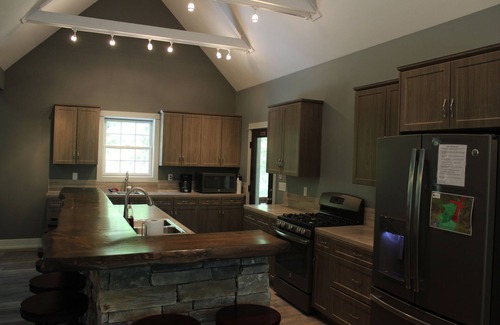 Saugatuck House | Sleeps 30! Large Pool, Hot Tub, Volleyball, Fire Pit, Pool Table, Foosball
