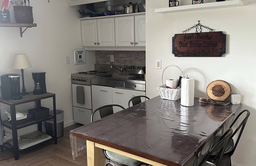 Waynesville House | Sleeps 6 with Mountain View & Hot Tub in charming Waynesville