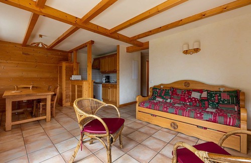Le Grand-Bornand Apartment | Slopes and Heart of Village and Large Terrace