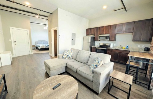 Central West End Apartment | SLU/Barnes Hospital Queen Studio Retreat 203