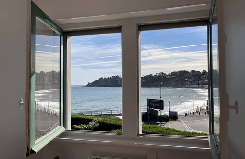 Perros-Guirec House | Small house SEA VIEW facing the beach Trestraou PERROS-GUIREC