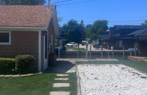 Anchor Bay Harbor House | Small Studio House on the Water on Private Street