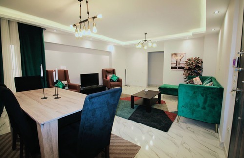 Nasr City Apartment | Smart Luxury apartment in new building of compound