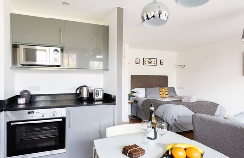 Pimlico Apartment | Smart Modern Studio in Pimlico with Garden Views