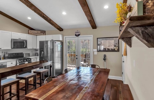 Bryson City House | Smoky Bear Lodge, Relax in this spacious lodge with good views and close to town