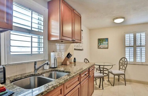 Flagler Beach Condo | Snowbirds 50% -Unit 1-1BR -50 ft Flagler Beach located downtown!-