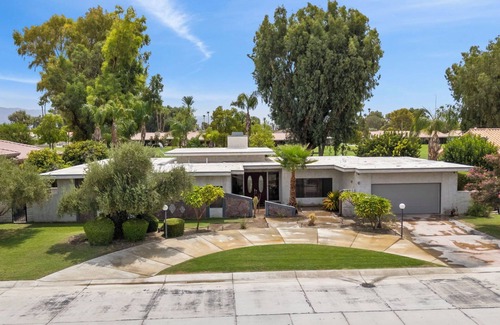 Bermuda Dunes House | Snowbirds Unite! Stunning 3-Bedroom Home on Golf Course with Private Pool & Spa