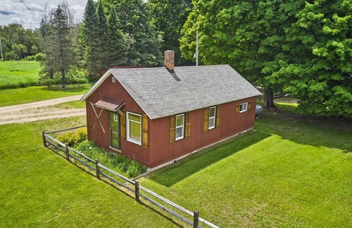 Rumely Cabin | Snowmobile Trail 8 Directly Across the Road