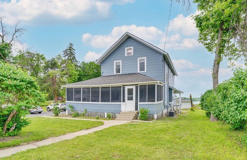 Mound Apartment | Snowmobile Trail On-Site: Waterfront Mound Gem!