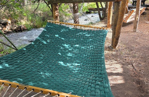Cedaredge Cabin | Snuggle In with Your Pet in True Colorado Style Room with Queen bed/Kitchenette