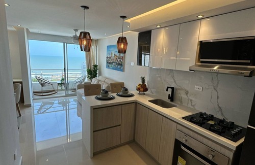 Cartagena Apartment | Solmar Apartments 23rd Floor Ocean View ✦ Rooftop Pool ✦ Modern Luxury Apartment