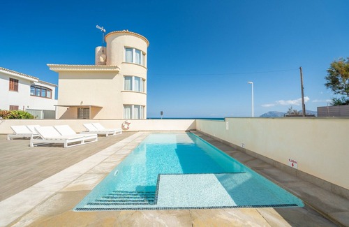 Son Serra de Marina Villa | Son Serra Paradise, Beachfront Villa with Pool