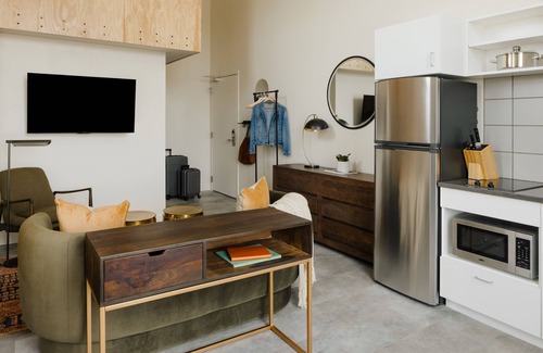 Highland Apartment | Sonder The Artesian | Lofted Studio Apartment w/Mountain View