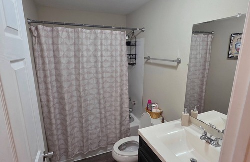 Columbus House | Soothing 3-bedroom house with AC in charming Columbus