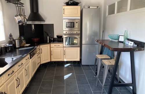 Banyuls-sur-Mer Villa | Soothing 4-bedroom villa in Banyuls-sur-Mer with WiFi, AC