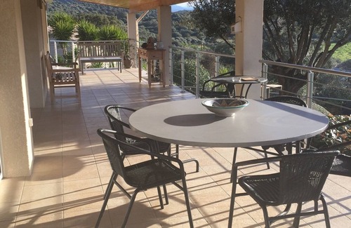 Sollacaro House | South Corsica, air-conditioned villa, heated pool, panoramic view 3bed,6 pers.