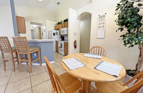 Haines City Villa | South facing pool home with games room - gated community