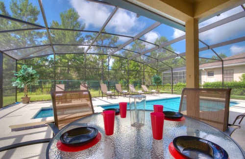 Calabria Villa | South Facing Pool/Spa, 8 Mins To Disney, 5 Beds Luxury/Spacious, Not overlooked