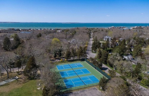 South Fork Cottage | Southampton Shores Getaway - Heated Pool, 4 Minute Walk to a Beach and Tennis