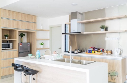 Central District Apartment | Southkey 7pax WIFI (ホームステイ) @ JB City Homestay