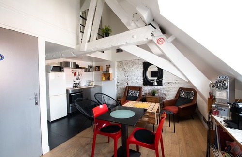 Old Lille Apartment | Souvenirs VX Lille 2 Bedrooms 24H /24H Access