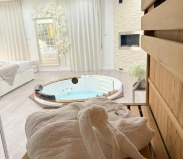 Belfort Apartment | Spa sauna et hammam - Dahlia