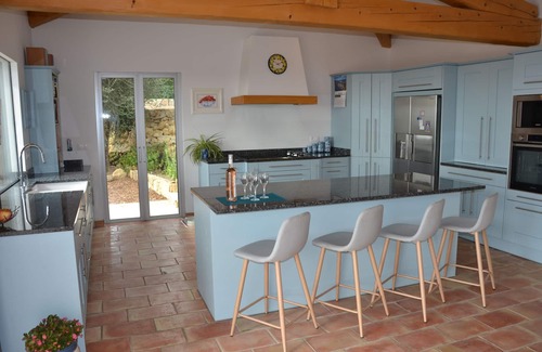La Grand-Chile Villa | Spacious, Relaxing, Views, 5 minutes to Valbonne, office area, air conditioning