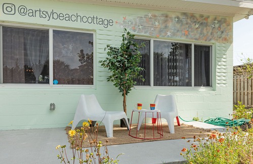Port Canaveral Cottage | Space-themed cottage, 1 min. to beach; mid-term stays welcome
