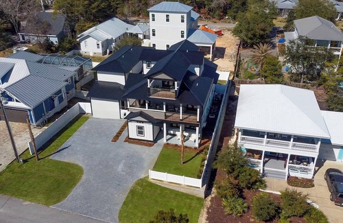 Gulfview Heights House | Spacious 10-bedroom house with carriage. Pool and spa with Deeded beach access!