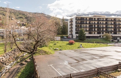 Saint-Chaffrey Apartment | Spacious 10-Person Apartment in Serre-Chevalier with Balconies, Parking, and Ski Storage