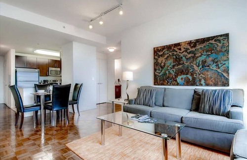 Hudson Exchange Apartment | Spacious 1BR | Gym | Jersey City by GLS
