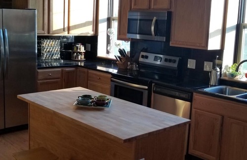 St. Louis Apartment | Spacious 2 bedroom apartment with 3 queen beds and 2 full baths