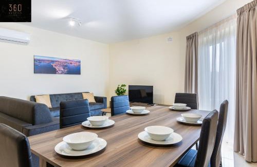 Marsaxlokk Apartment | Spacious 2BR Apt with stunning views in Marsaxlokk by 360 Estates