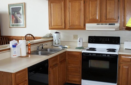 Helen Condo | Spacious 2BR Condo Walk to Downtown Helen