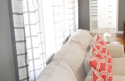 Wichita House | Spacious 2BR Farmhouse with work desk & W/D