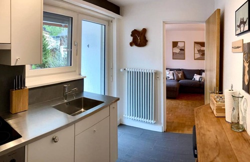 Leukerbad Apartment | Spacious 3.5-Room | Central Leukerbad Balcony