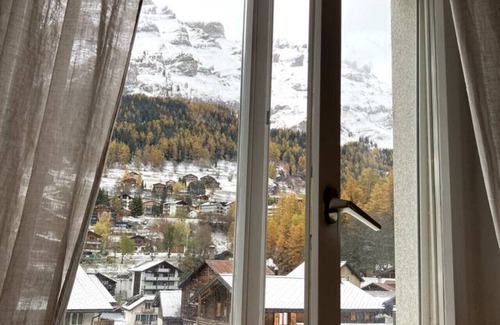 Leukerbad Apartment | Spacious 3.5-Room | Central Leukerbad Balcony