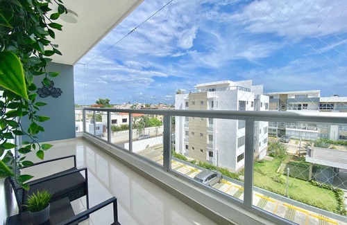 Santo Domingo Condo | Spacious 3 Bdrm Condo, 2nd Floor Family Area, Full AC, King Bed, Wi-Fi