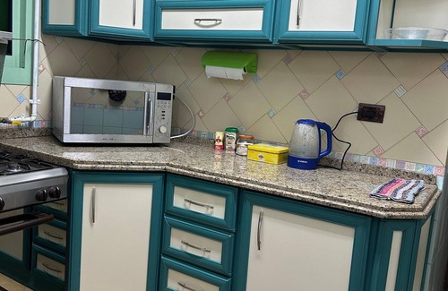 Nasr City Apartment | Spacious 3-bedroom apartment with AC, WiFi in Nasr City, Near Landmarks