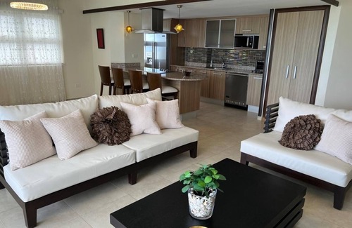 Villas Del Mar Apartment | Spacious 3-bedroom apartment with AC, fitness room in awesome Playa Juan Dolio