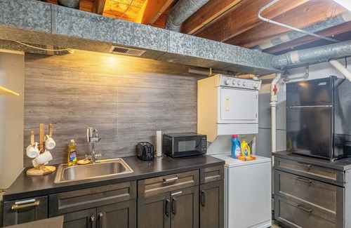 Bartlett Apartment | Spacious 3-bedroom apartment with AC,WiFi in charming Bartlett,free washer/dryer