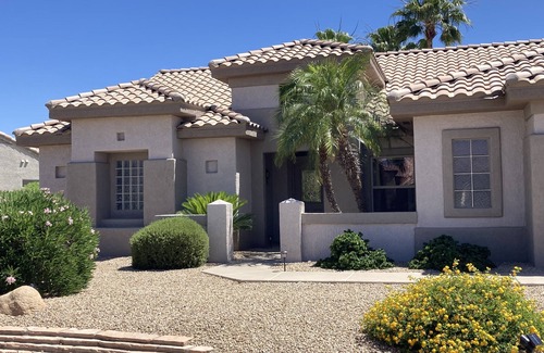 Desert Sage House | Spacious, 3 Bedroom Home in Grand: Heated pool/hot tub (golf cart available)