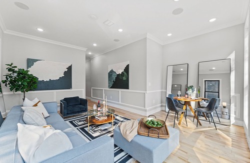 The Heights Apartment | Spacious 3BR apartment with AC, WiFi in pleasant Jersey City Heights