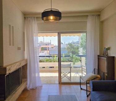 Chalandri Apartment | Spacious 3BR Apt with Large Balcony Near Metro & ACS