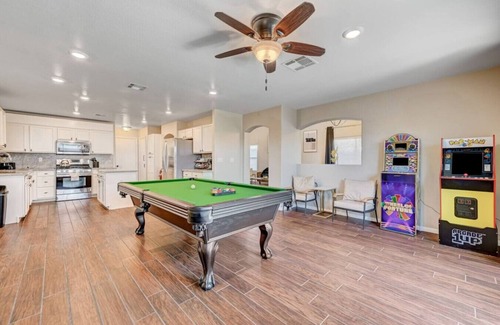 North Las Vegas House | Spacious 4 BD Home with Games!