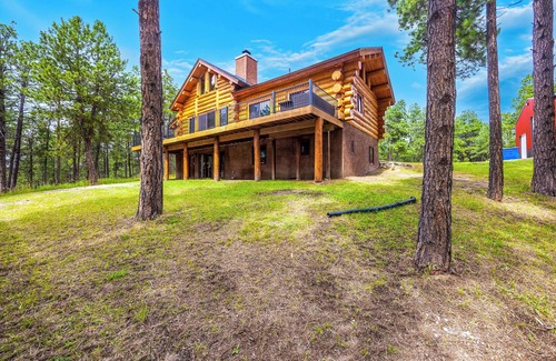 Colorado Springs House | Spacious 4-bedroom log cabin in beautiful Colorado Springs with fitness room