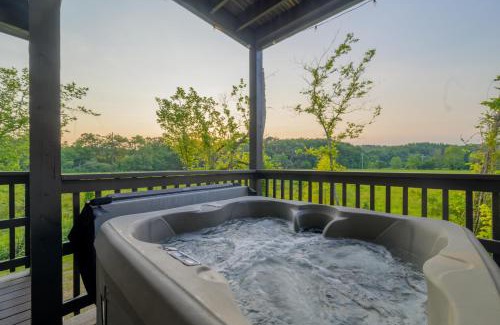 Gatlinburg - Pigeon Forge House | Spacious 4BR Cabin with Hot Tub, Game Room & Fire Pit, Close to Dollywood